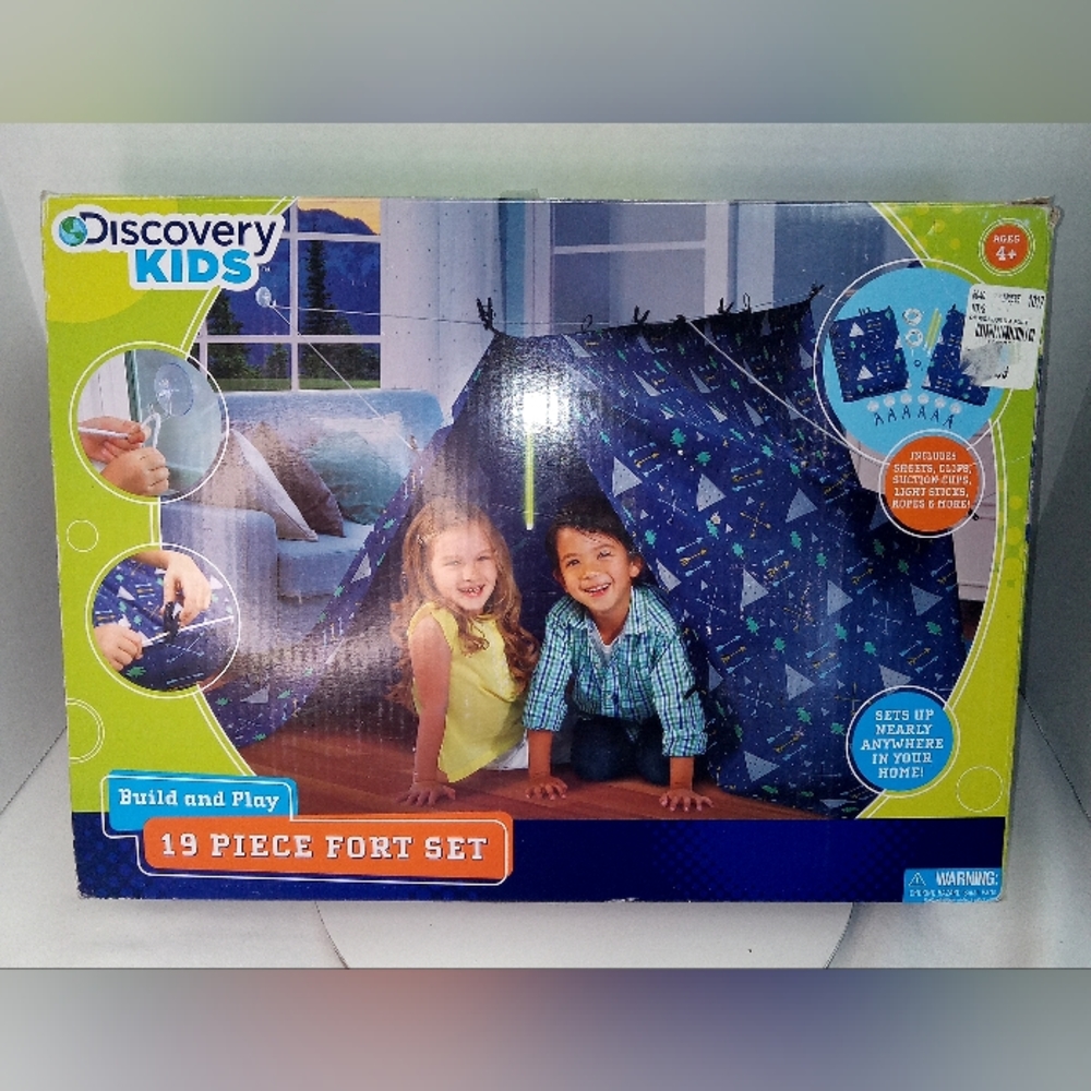 DISCOVERY KIDS BUILD AND PLAY 20 PIECE FORT SET
